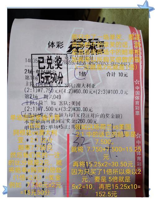 世界杯竞猜投注方式全面详解 世界杯竞猜投注方式全面详解