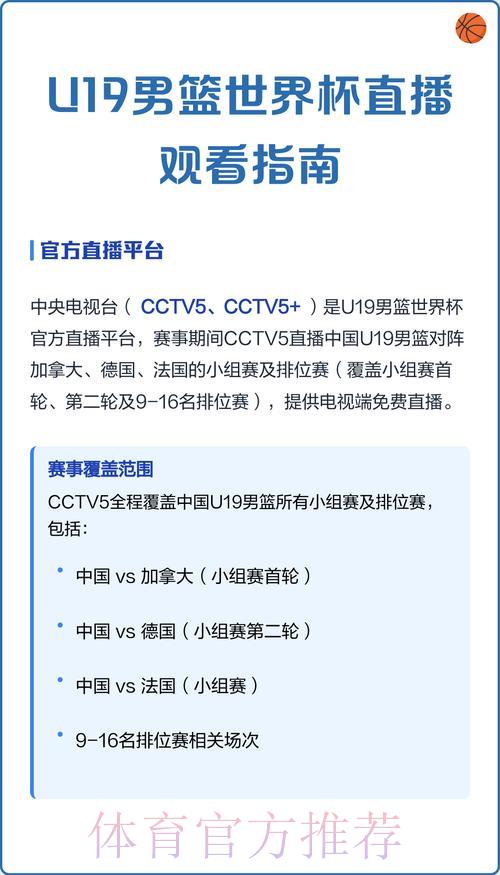 2026男篮世界杯美国队比赛免费直播观看指南